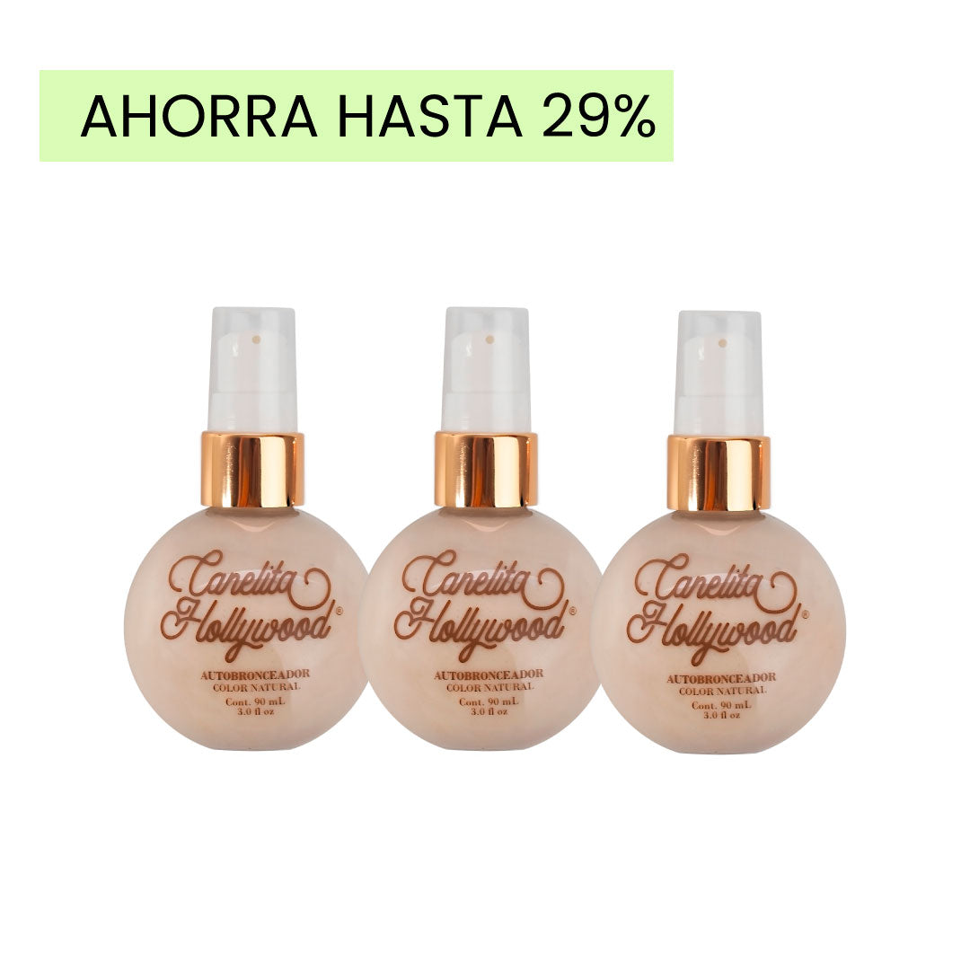 COMBO X3 CANELITA HOLLYWOOD® NATURAL