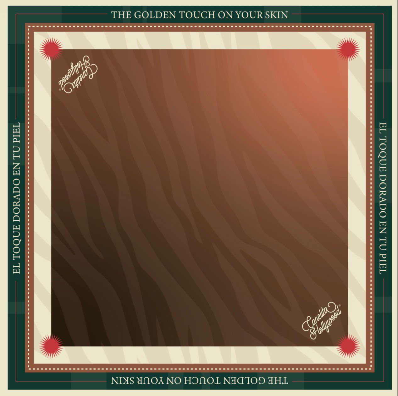 PAÑOLETA THE GOLDEN TOUCH - CANELITA HOLLYWOOD®