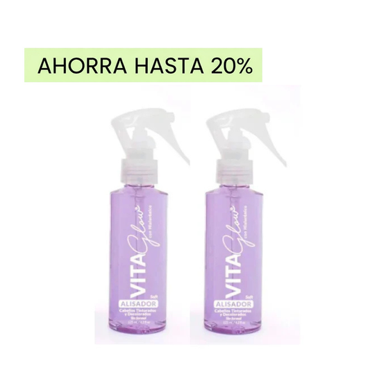COMBO X2 VITAGLOW® SOFT ALISADOR PROGRESIVO SIN FORMOL