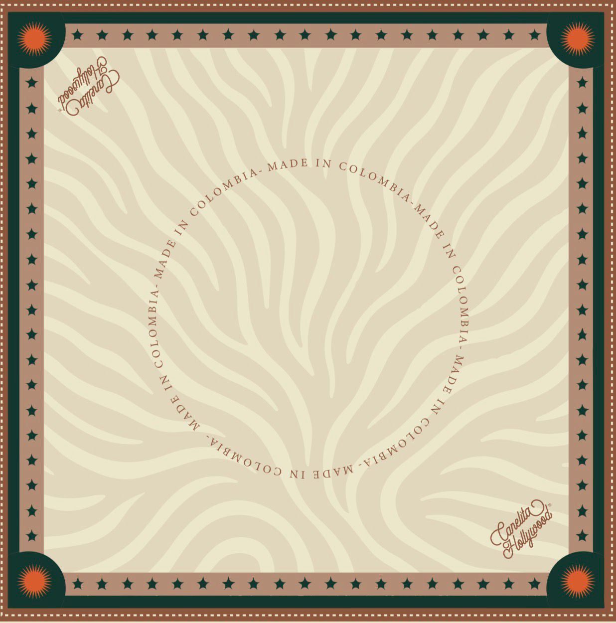 PAÑOLETA MADE IN COLOMBIA - CANELITA HOLLYWOOD®