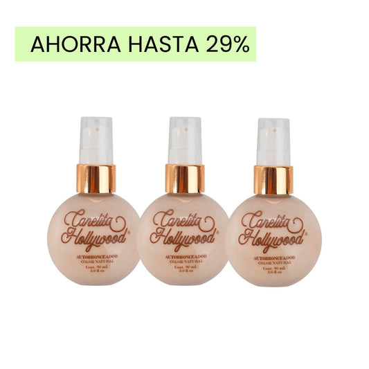 COMBO X3 CANELITA HOLLYWOOD® NATURAL