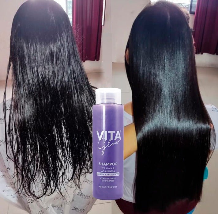 VITAGLOW® SHAMPOO ACLARANTE Y ALISADOR PROGRESIVO - Nova Oficial -
