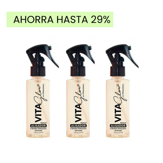 COMBO X3 VITAGLOW® ALISADOR PROGRESIVO SIN FORMOL